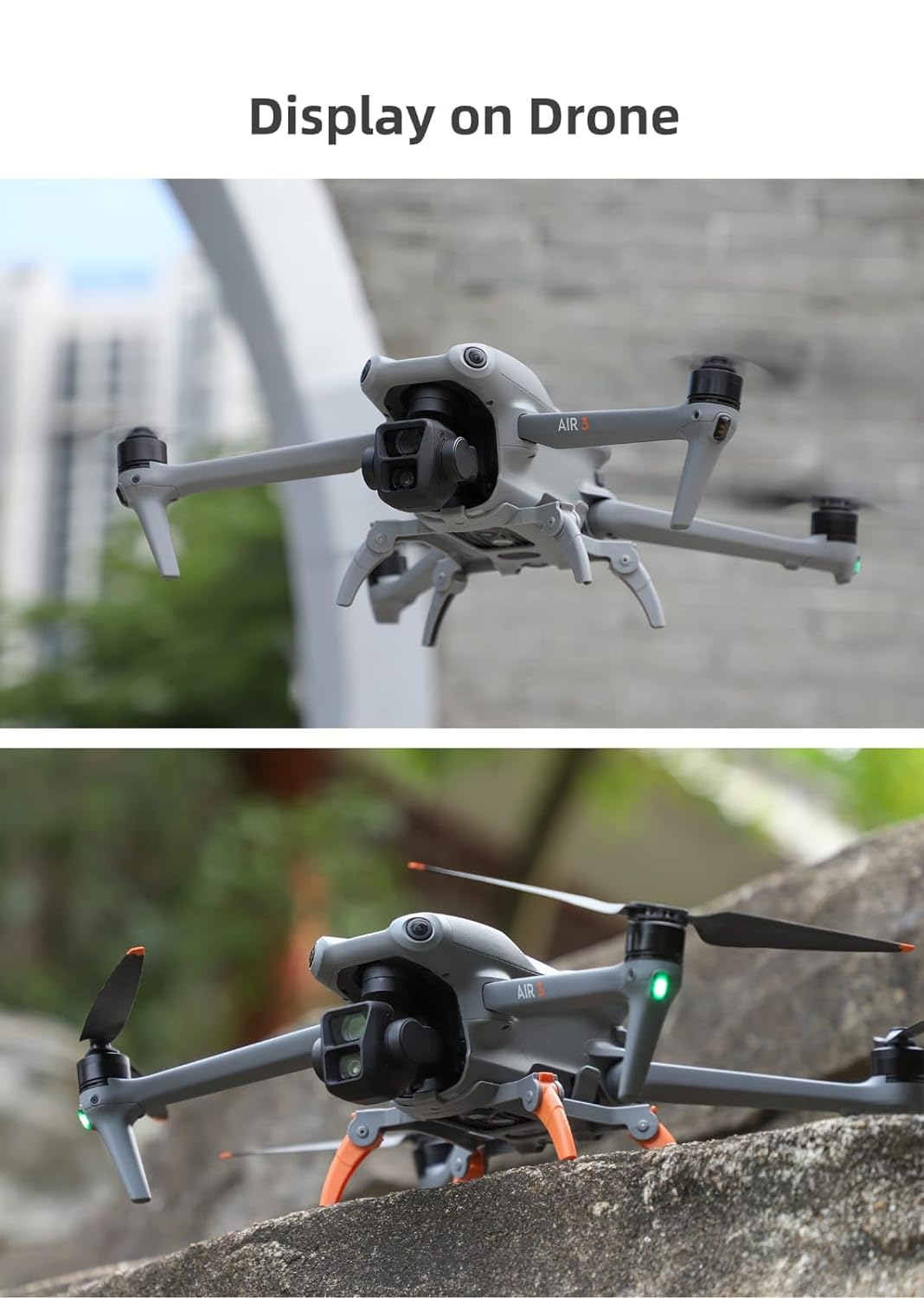 Spider landing gear Height extension legs Air 3 & 3S