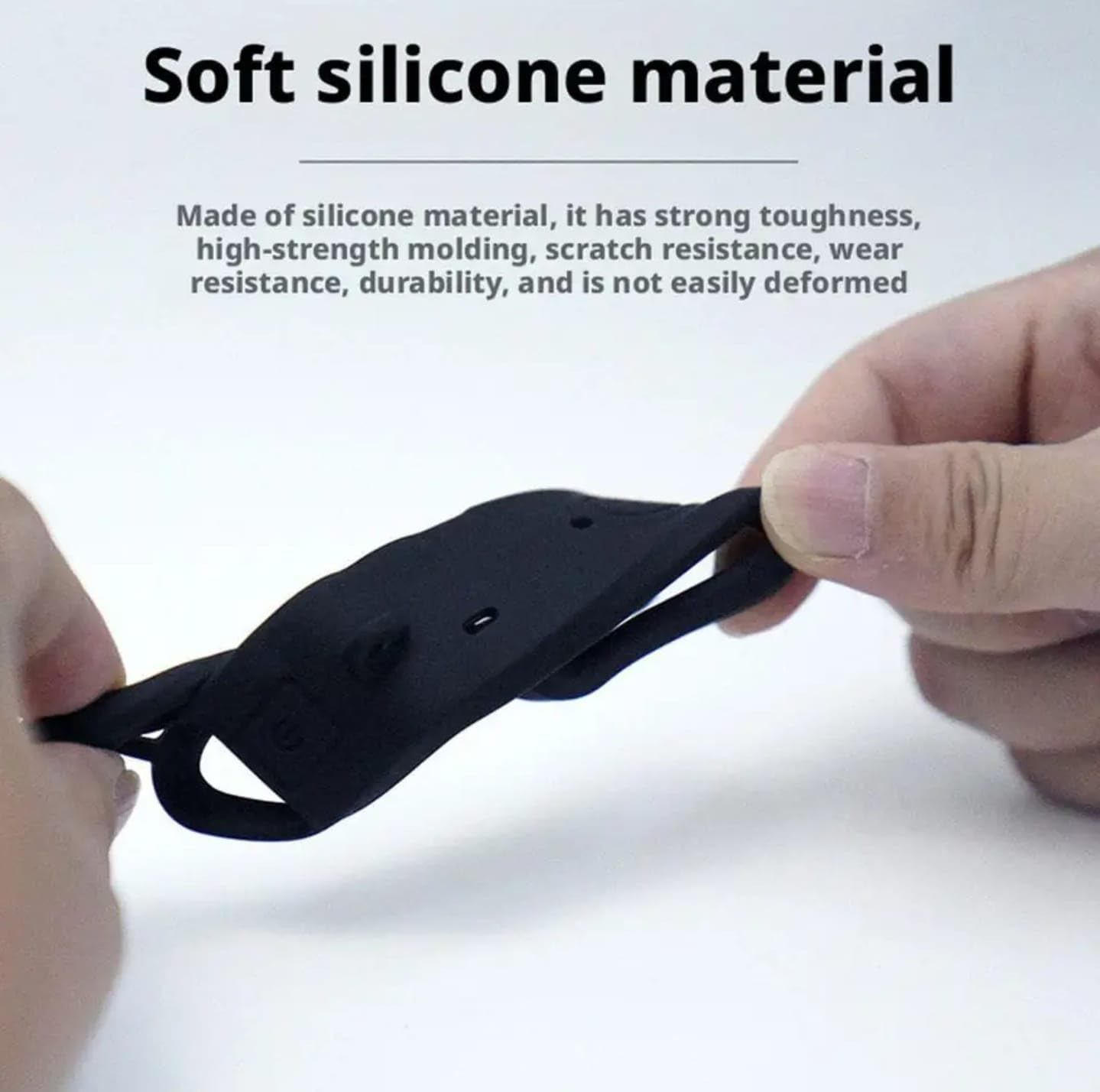 GetZget® CY-NOVA Silicone Cover for DJI Action 6 Camera Hand Grip and Scratch Protection Case Premium Accessories