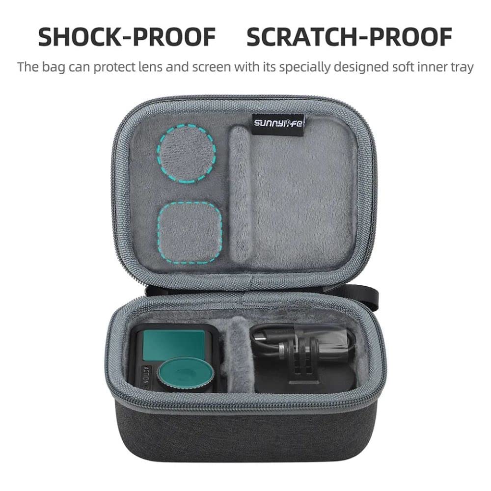 Carrying Case Bag for DJI Action 3 Mini Compact Travel Case