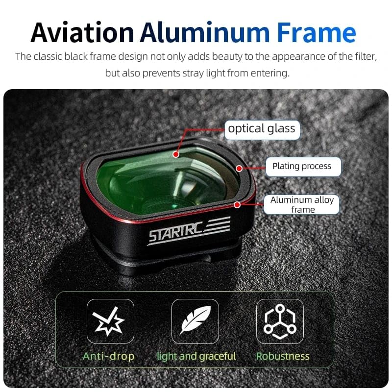 10x Macro Lens Clear Magnetic Optical Glass For DJI Osmo Pocket 3 Camera Filter Accessories