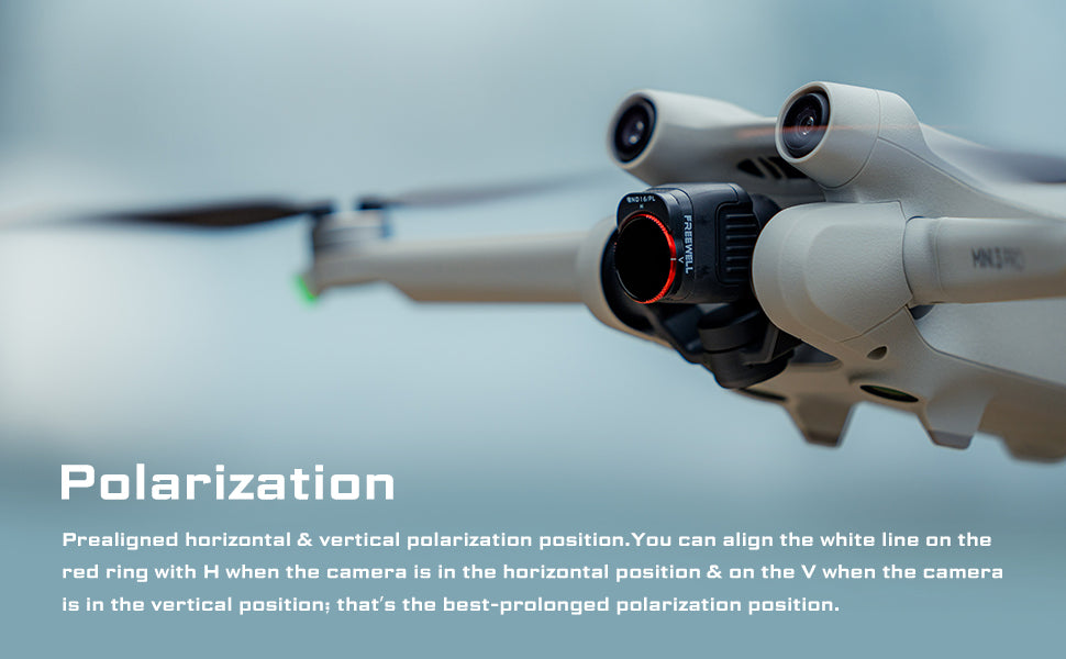 Freewell Bright Day - 6Pack Filters Compatible with Mini 3 Pro/Mini 3