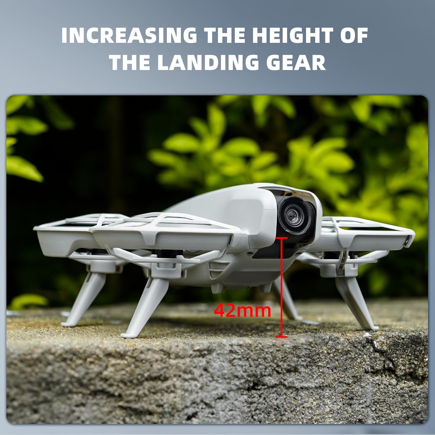 Light Weight Propeller Guard+Landing Gear Extensions for DJI Neo