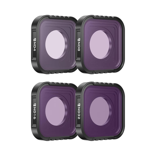 Freewell Standard Day 4-Pack ND Filter Set For GoPro Hero13 Black ND4, ND8, ND16, ND32