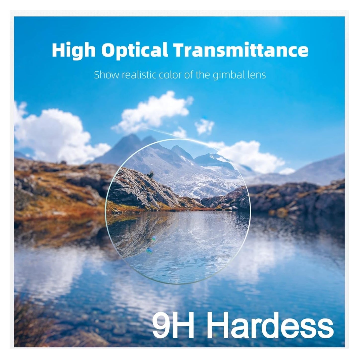 Tempered Glass For Dji Neo Drone Lens Glass Protector Accessories (Pack of 2)