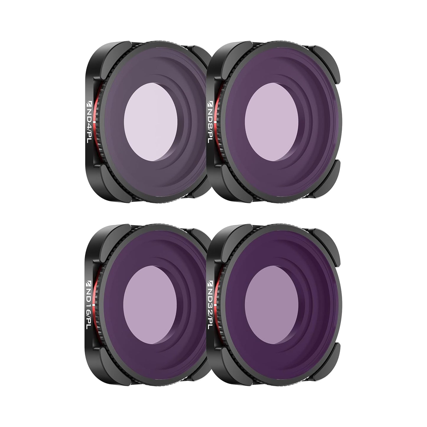 Freewell Hybrid ND/PL Filters For GoPro Hero13 Black Bright Day 4Pack ND4/PL, ND8/PL, ND16/PL, ND32/PL