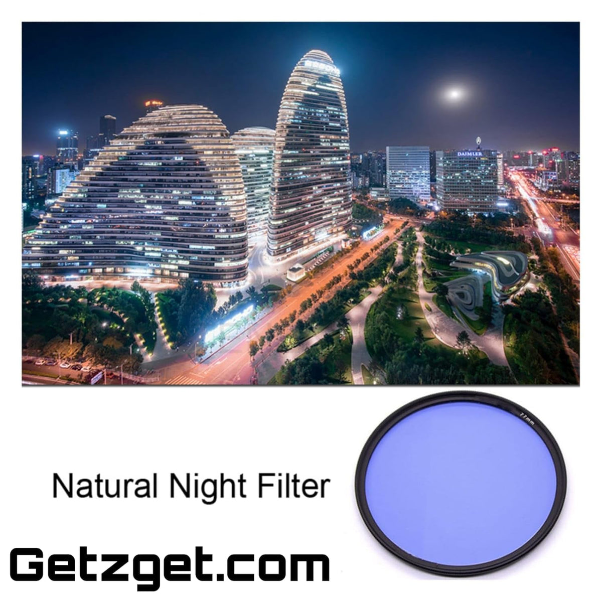 52mm Natural Night Filter for Phones and DSLR Cameras (view 4)