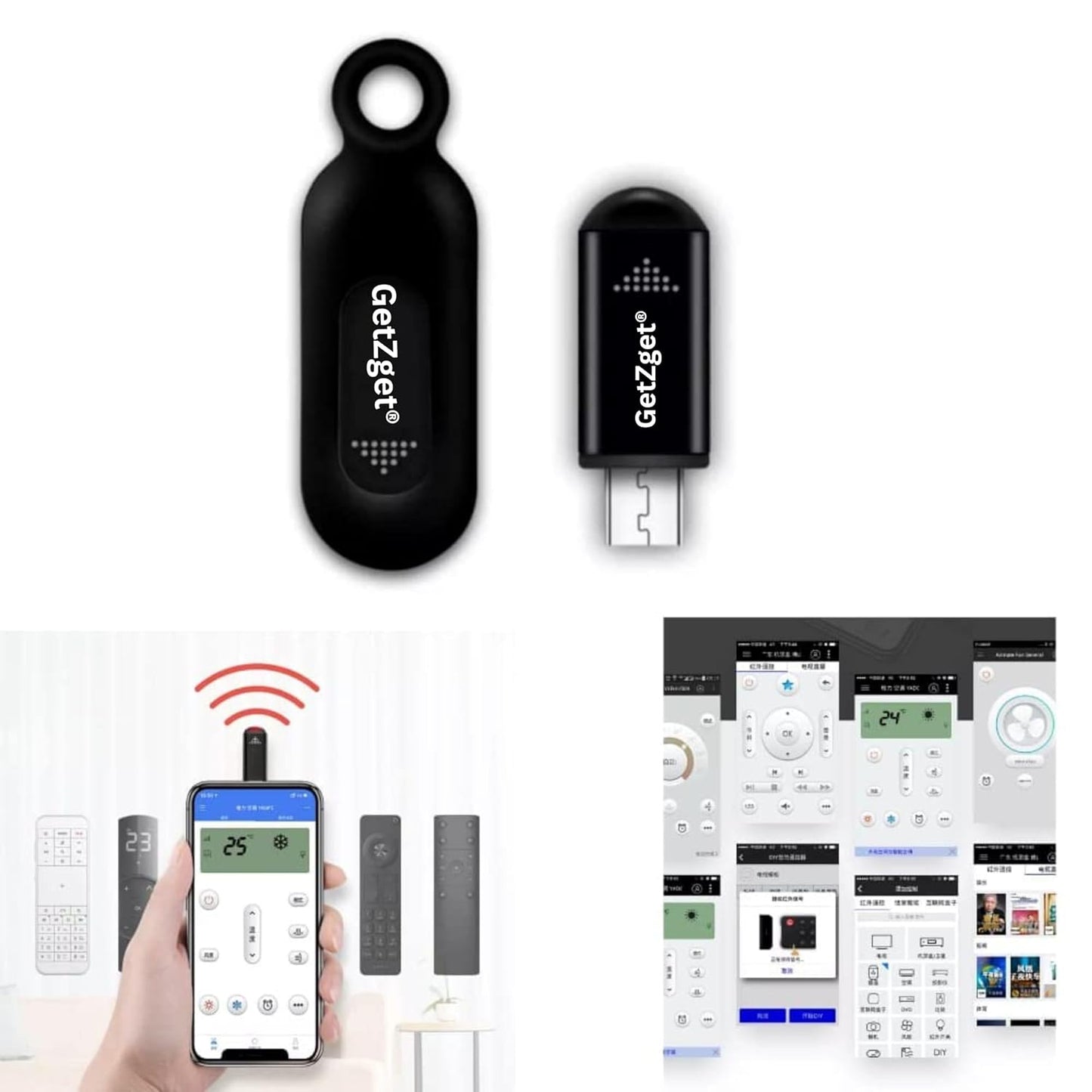 Mini Smartphone IR Remote Controller Adapter for Android Mobile Mini Infrared Universal Control All in One Air Conditioner/TV/DTH/DVD/STB