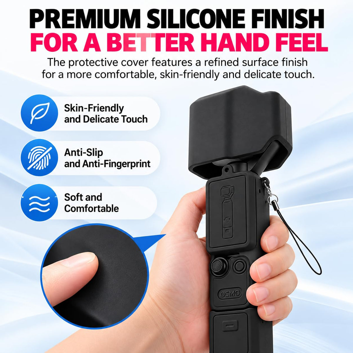 Silicone Cover For DJI Osmo Pocket 4p pro Creator Combo