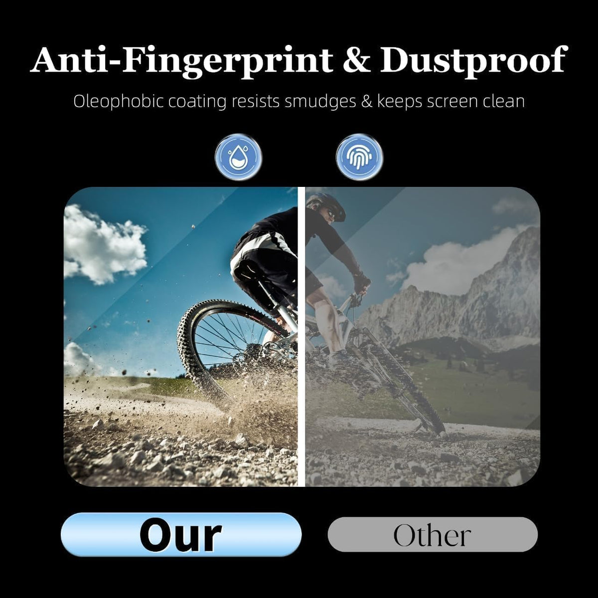 9H Tempered Glass Screen Protector for DJI Osmo Nano (Anti-Glare) (view 7)