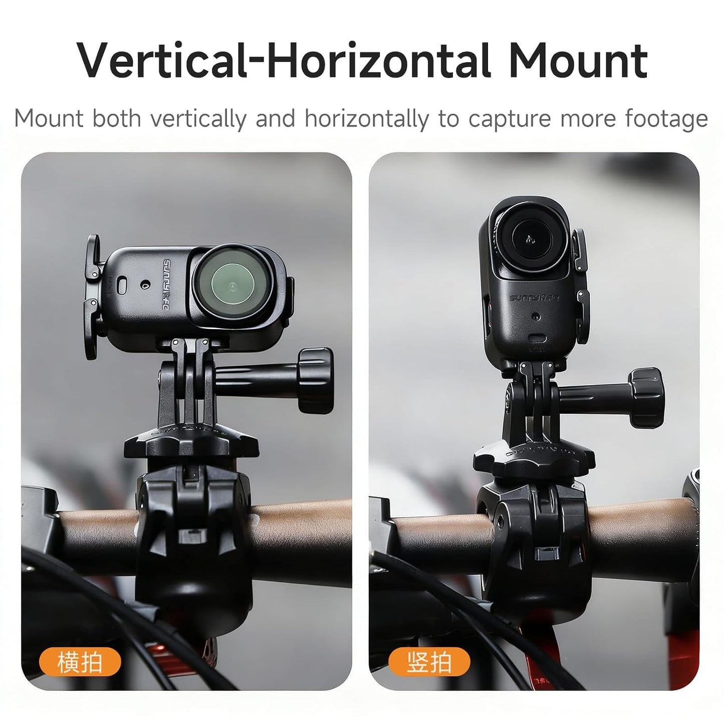 DJI Osmo Nano Foldable Vertical & Horizontal Adapter Mount