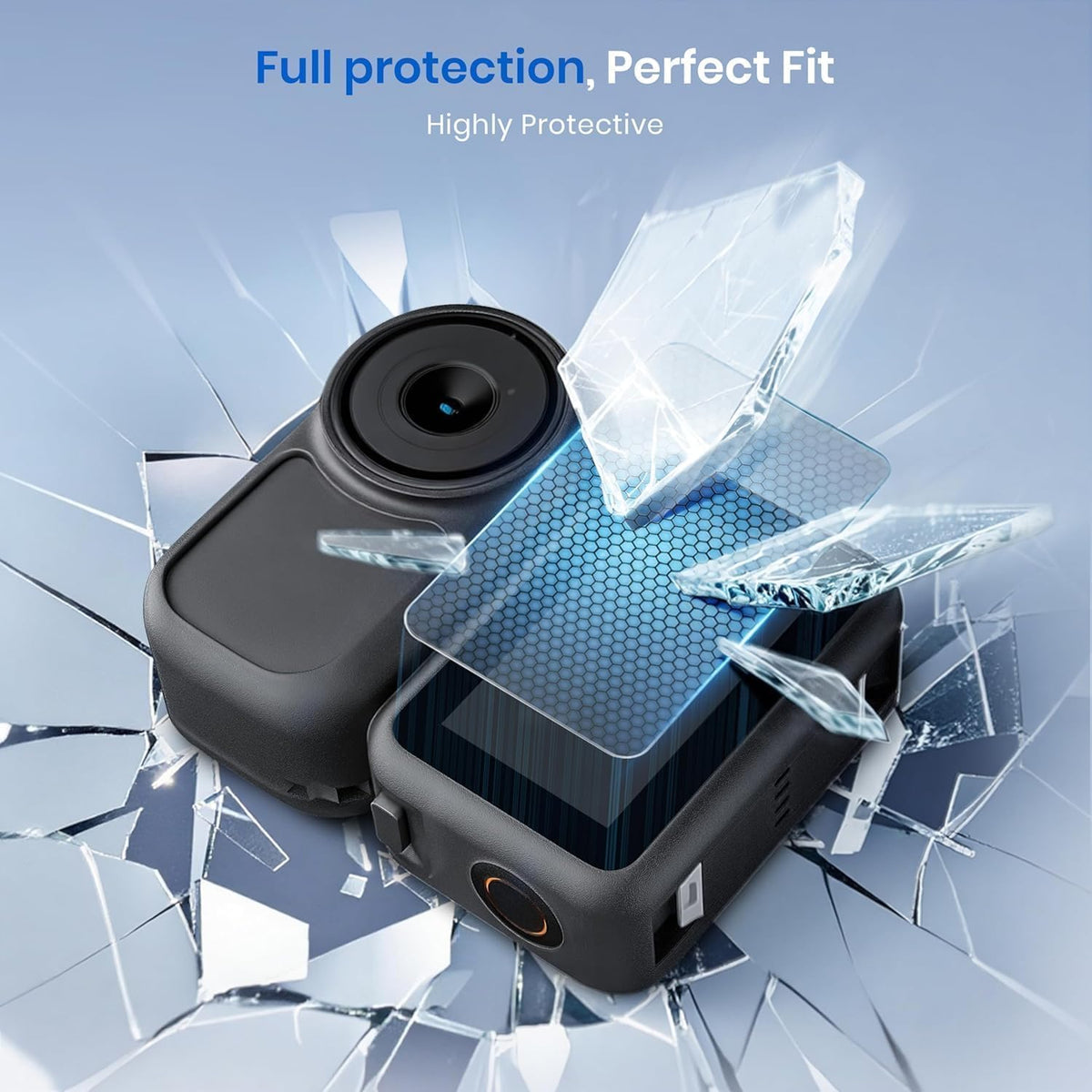 9H Tempered Glass Screen Protector for DJI Osmo Nano (Anti-Glare) (view 4)