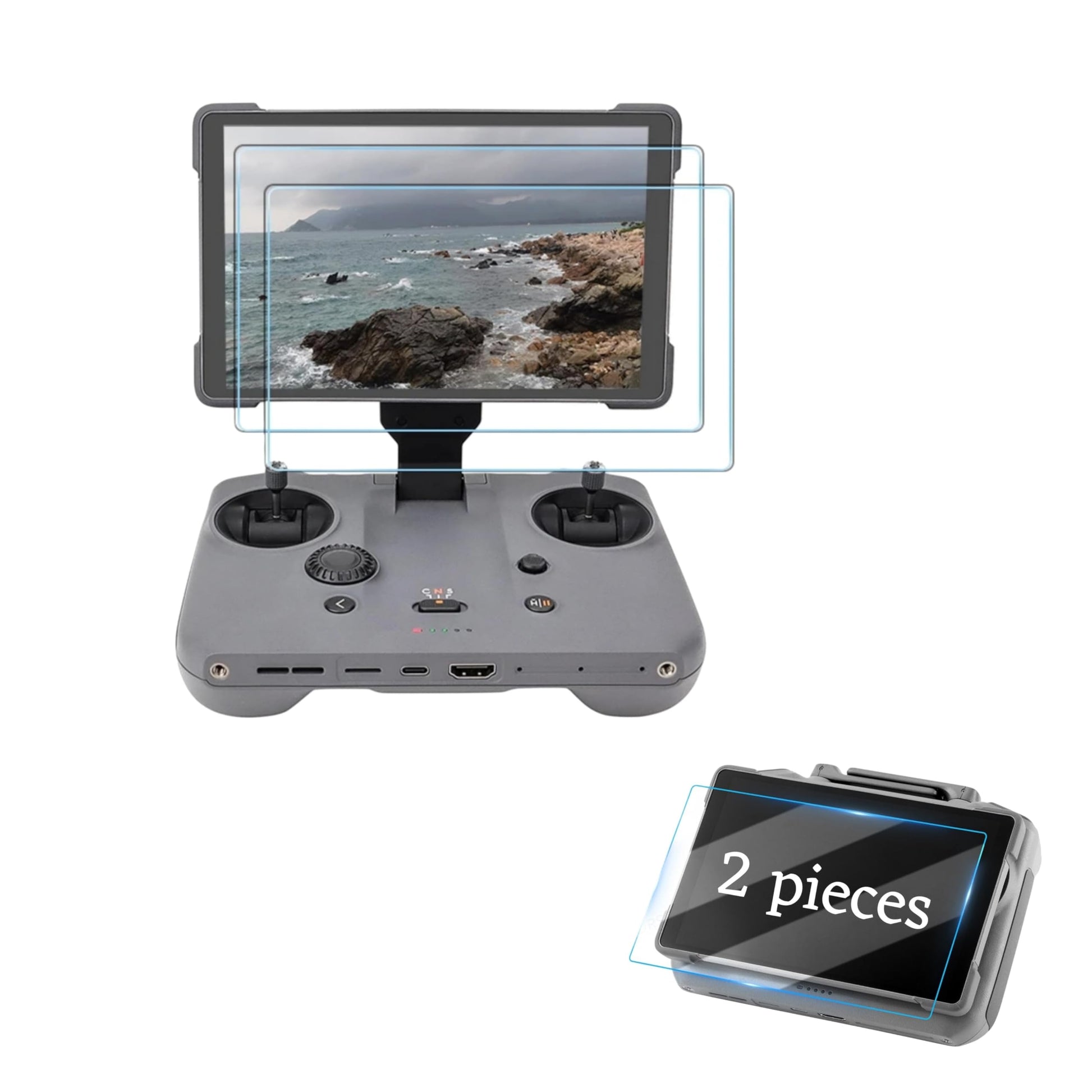 GetZget Tempered Glass For Dji Mavic 4 Pro Smart Remote controller RC Pro 2 Scratch Guard