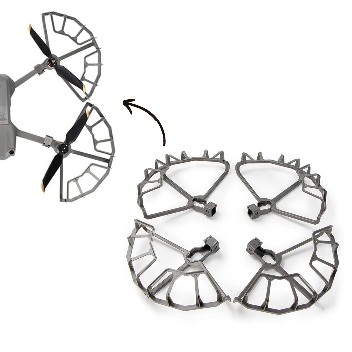 360° Quick-Release Propeller Guard for DJI Mavic Air 2 / 2S (view 2)
