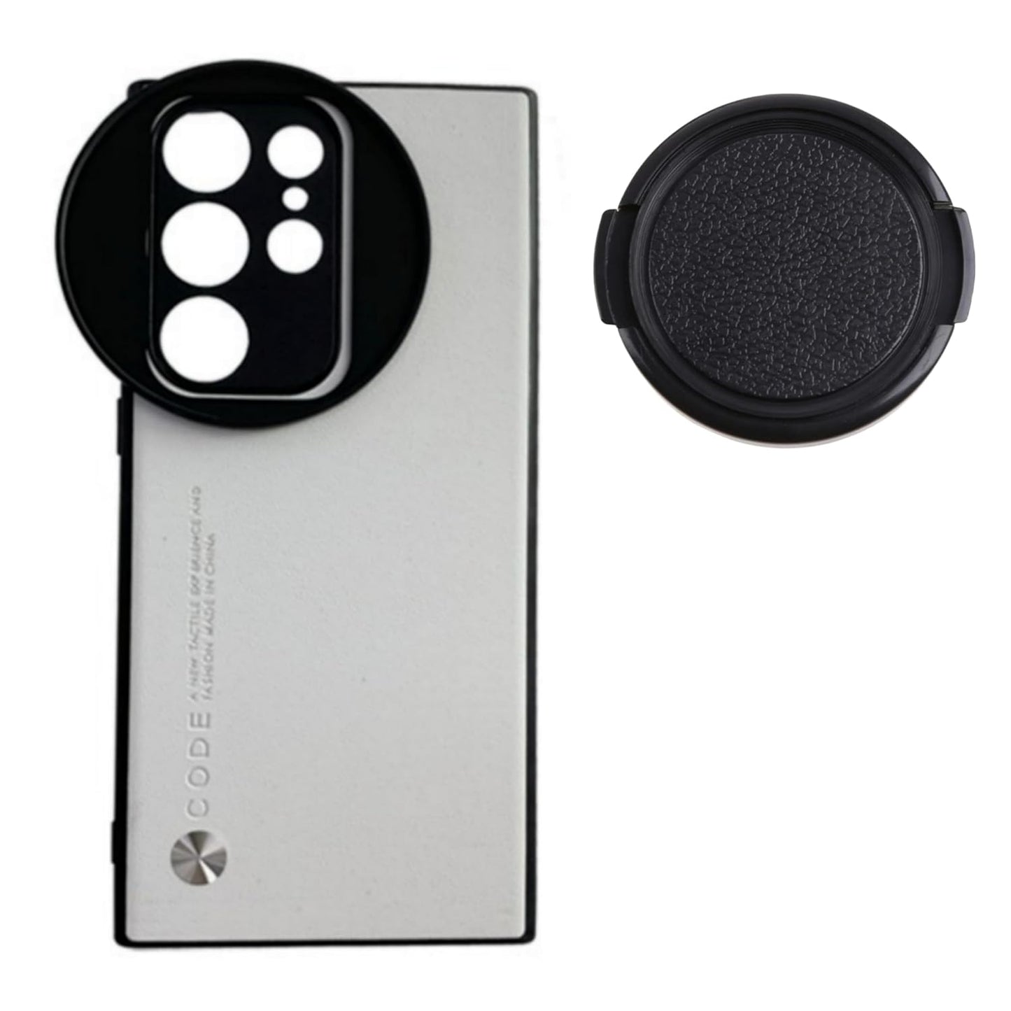 Mobile Phone Case For Samsung Galaxy S24 Ultra with Lens Cap Cover Support 67 mm ND Filter Lens
