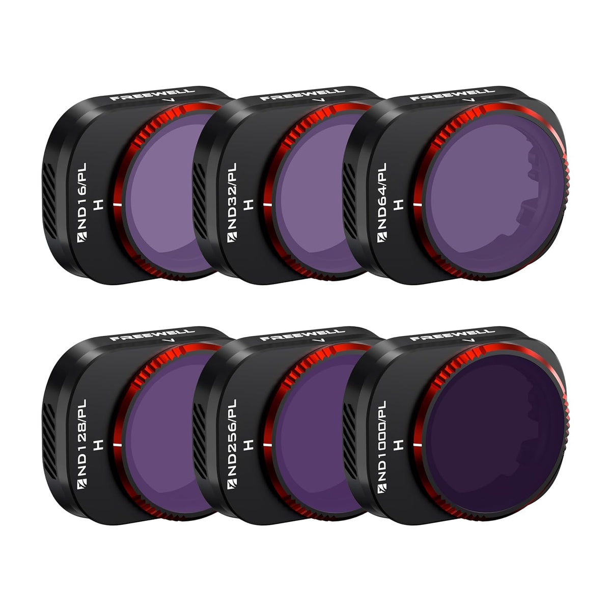 Freewell Bright Day 6-Pack ND/PL Filters for DJI Mini 4 Pro