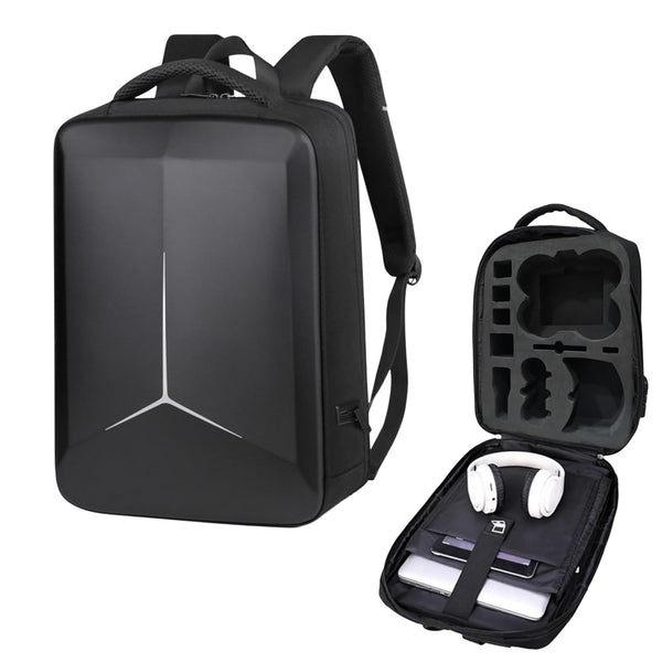 Storage Backpack for DJI Avata 2 with Number Lock and EVA Foam (Black)