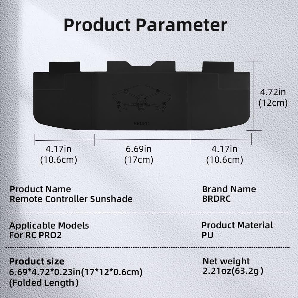 Sun Hood for DJI Mavic 4 Pro RC Pro 2 Remote Controller (view 6)