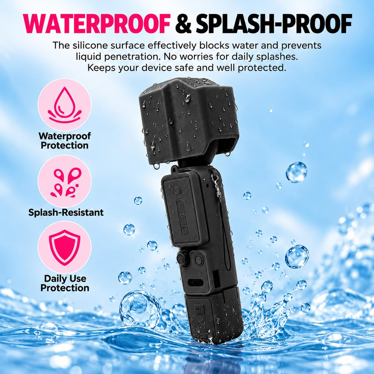 Silicone Cover For DJI Osmo Pocket 4p pro Creator Combo