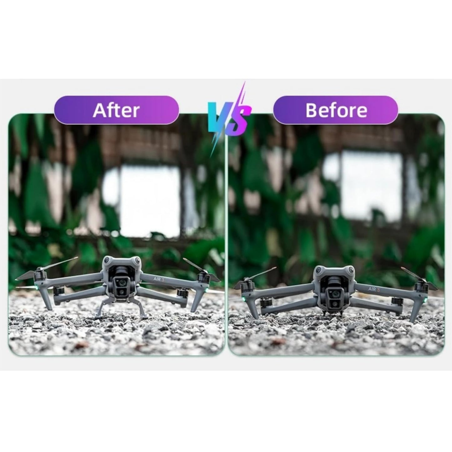 GetZget Height Extender For DJI Air 3/Air 3S Foldable Landing Gear Leg Accessories