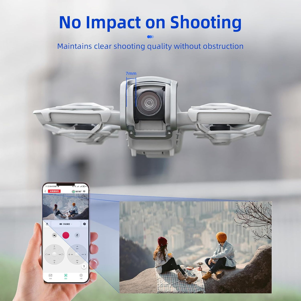 Aluminium Gimbal Bumper Guard for DJI Neo (view 8)