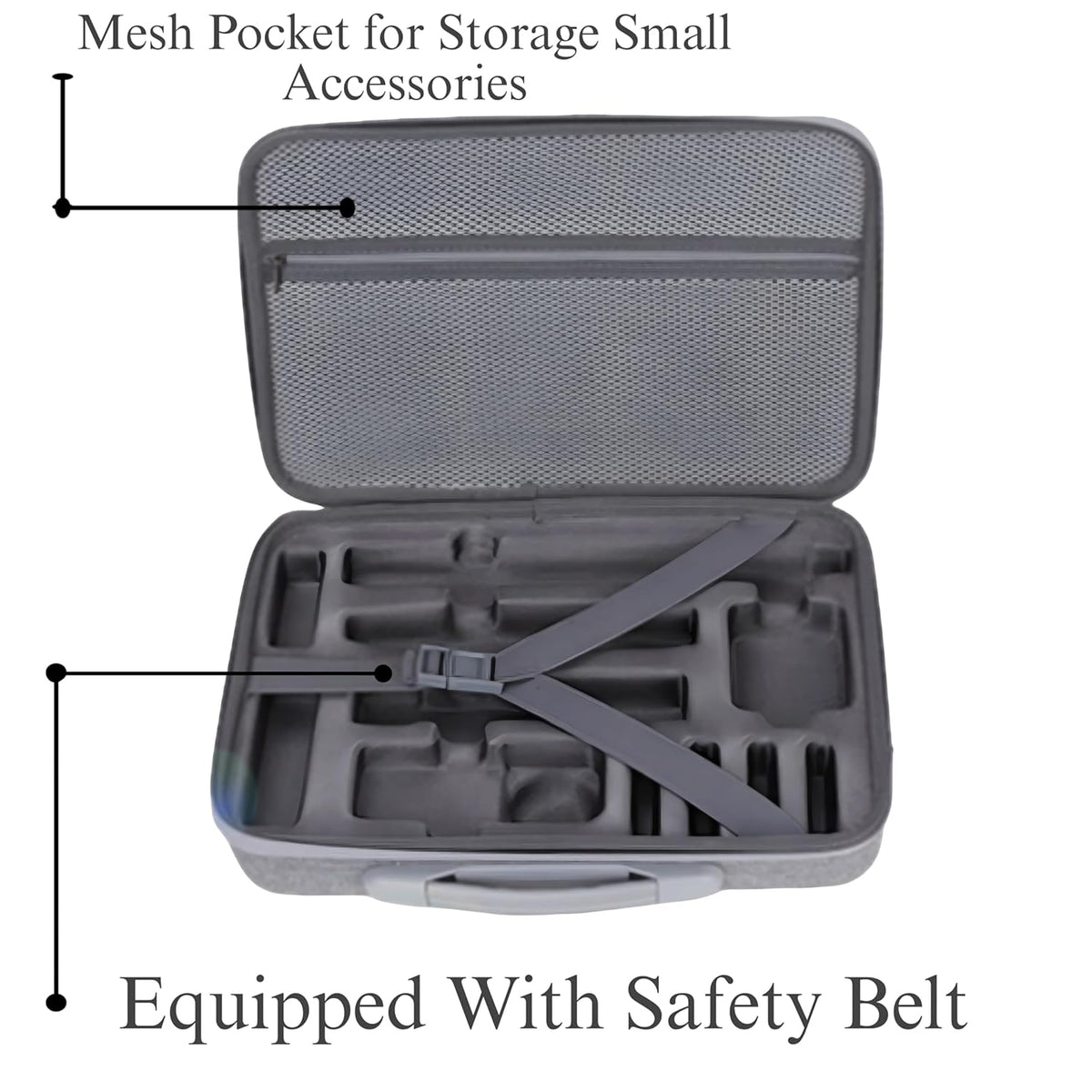 Full Set Carrying Case for Insta360 One X4 Camera and Accessories (view 2)
