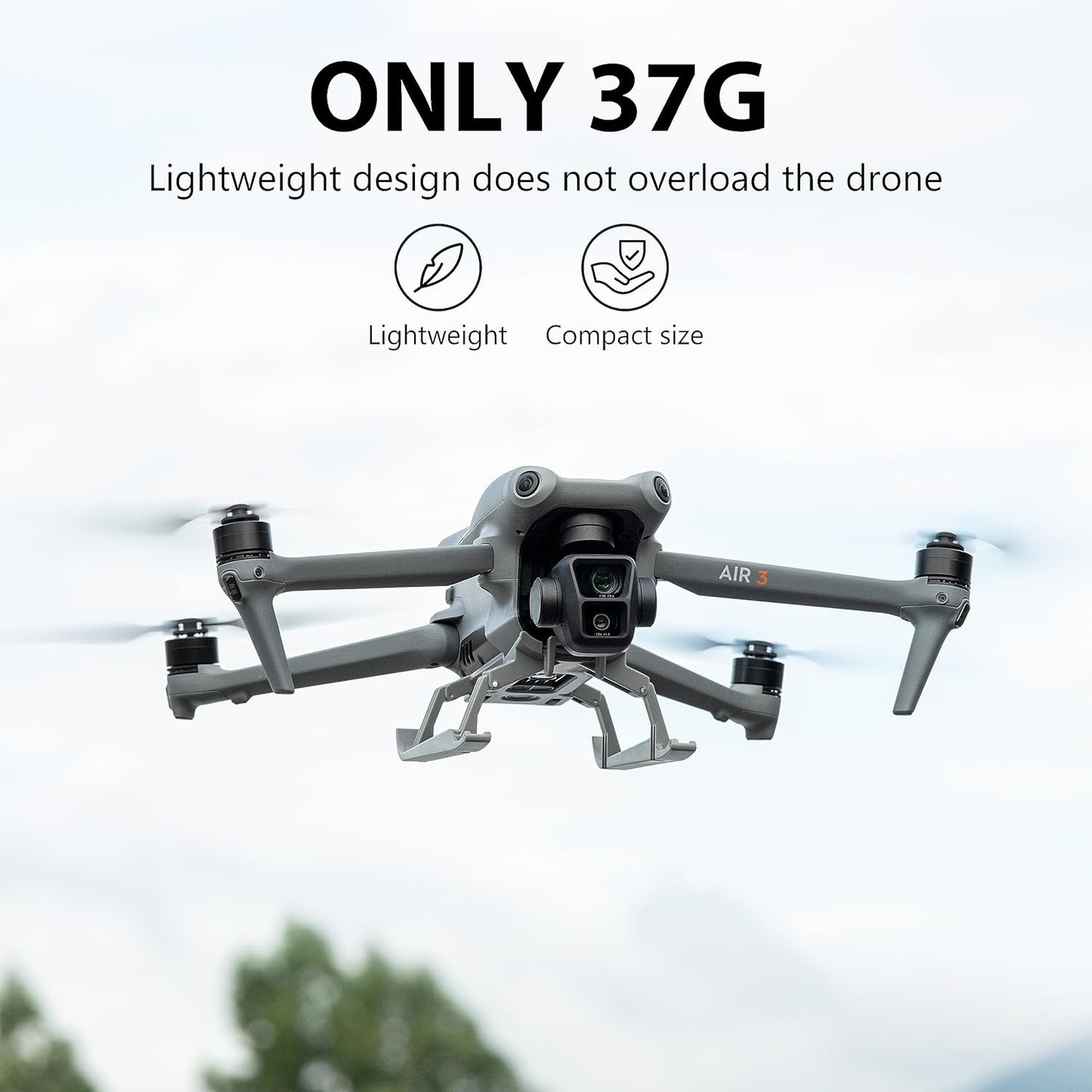 Hight Extended  Foldable Landing Gear For Air3 & 3S