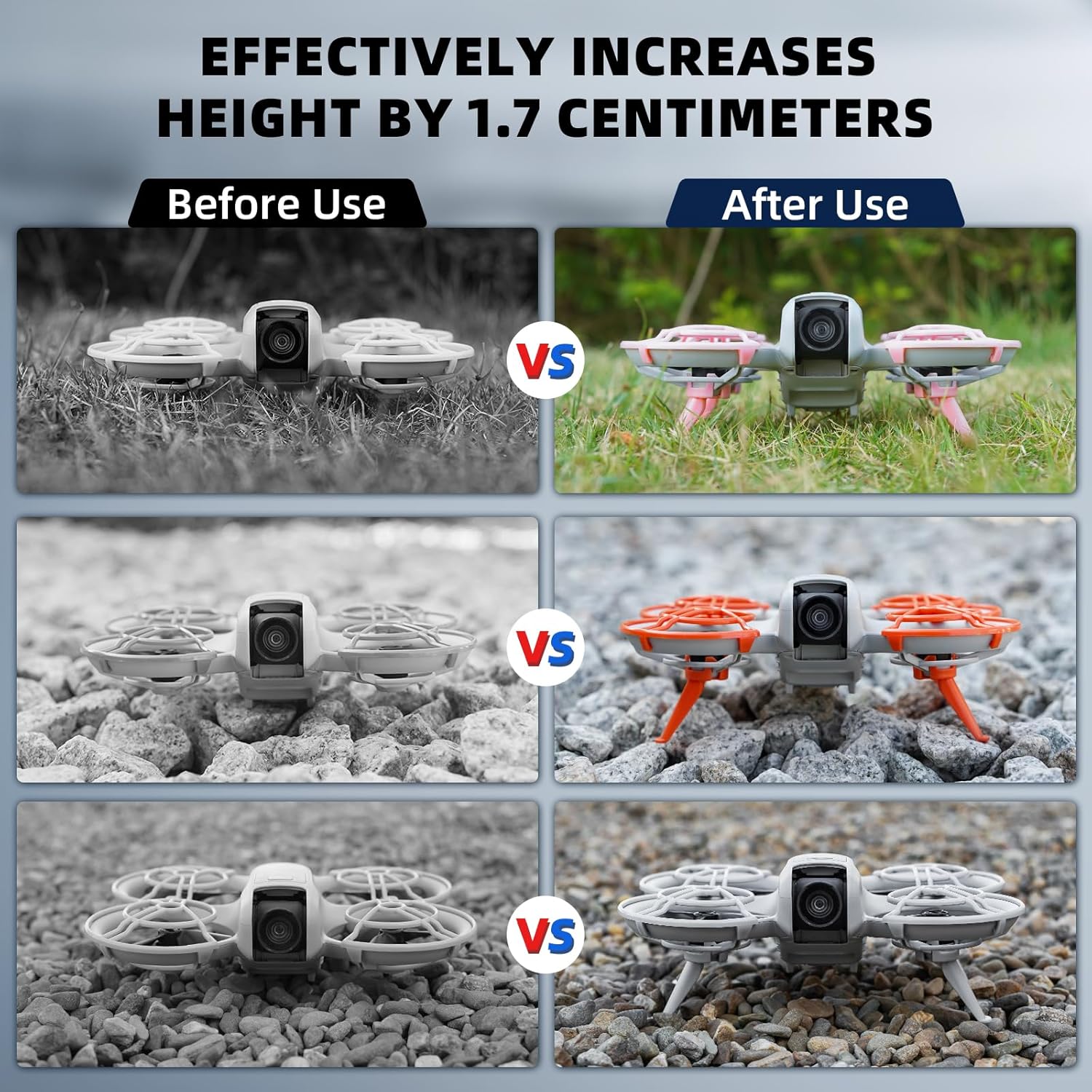 DJI Neo Light Weight Propeller Guard+Landing Gear Extensions Accessories