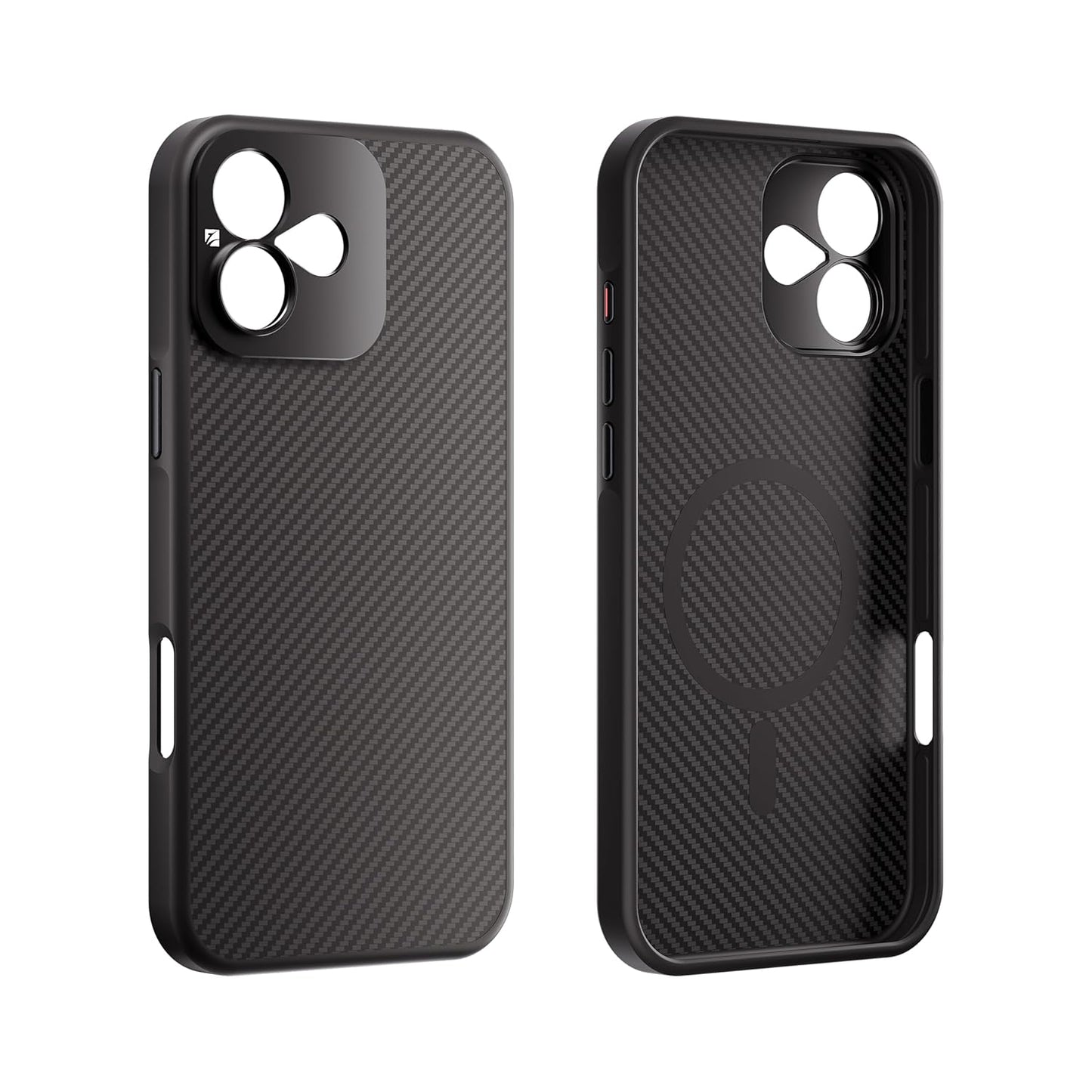 FREEWELL Pro Filmmaker Case for iPhone 16 Plus-17mm Lens & Magnetic Filter Mount Black
