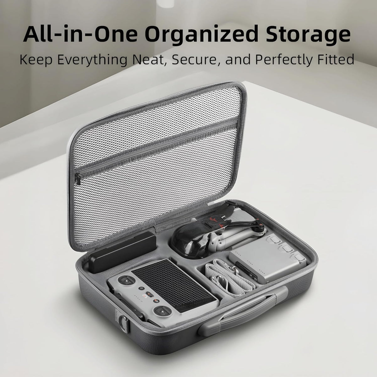 Compact Carrying Case for DJI Mini 5 Pro and Lito X1 Combo (view 9)