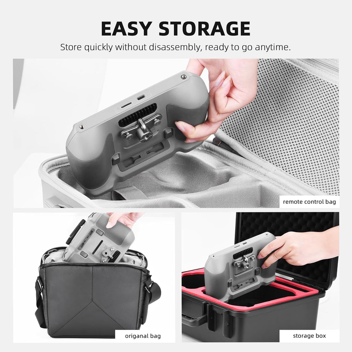 Brdrc Bike Mount for DJI RC 2 / RC Remote (Avata 360, Mini 4 Pro, Air 3) (view 7)