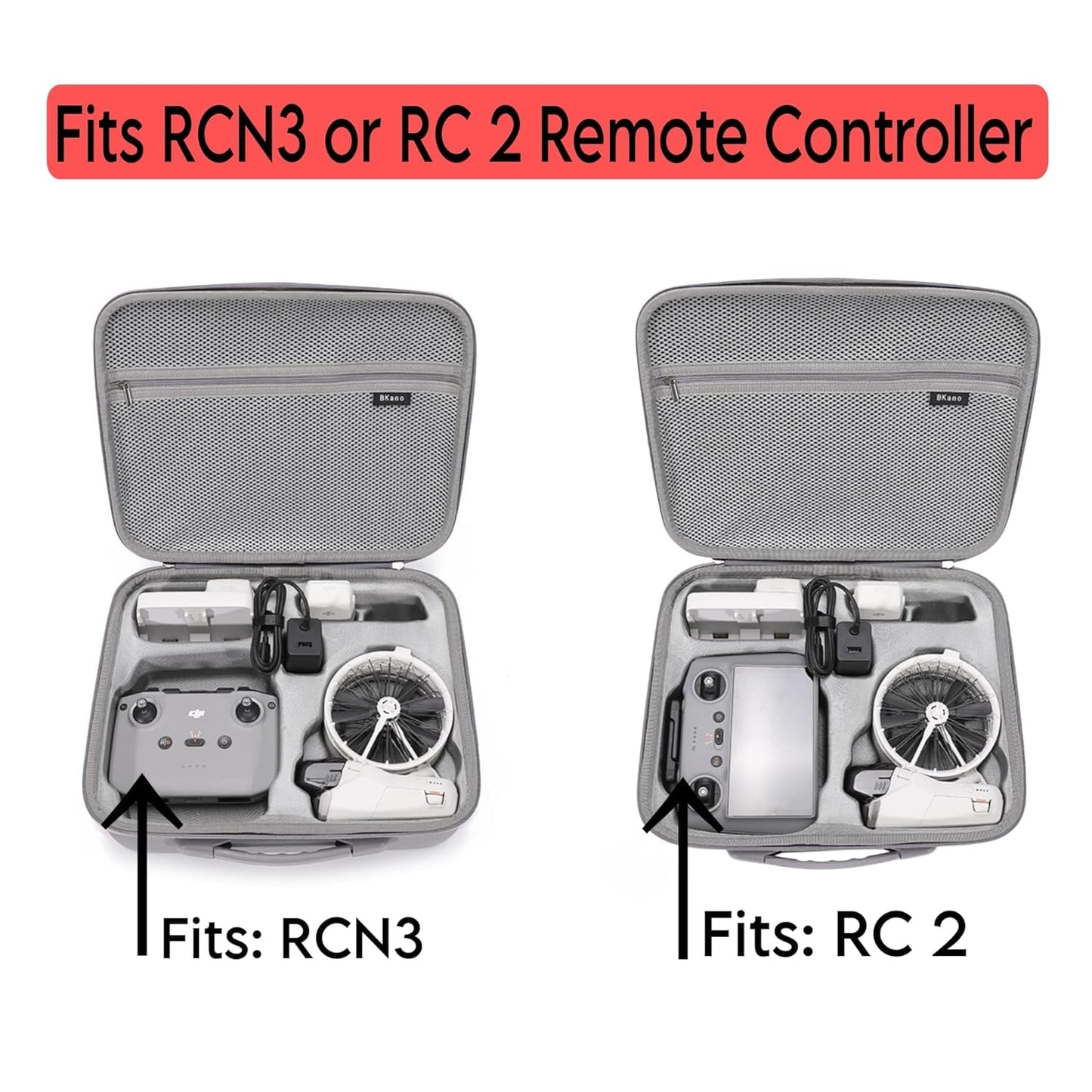 DJI Flip and Accessories Storage Travel Protection Hand Bag Fits RCN3 or RC2 Remote