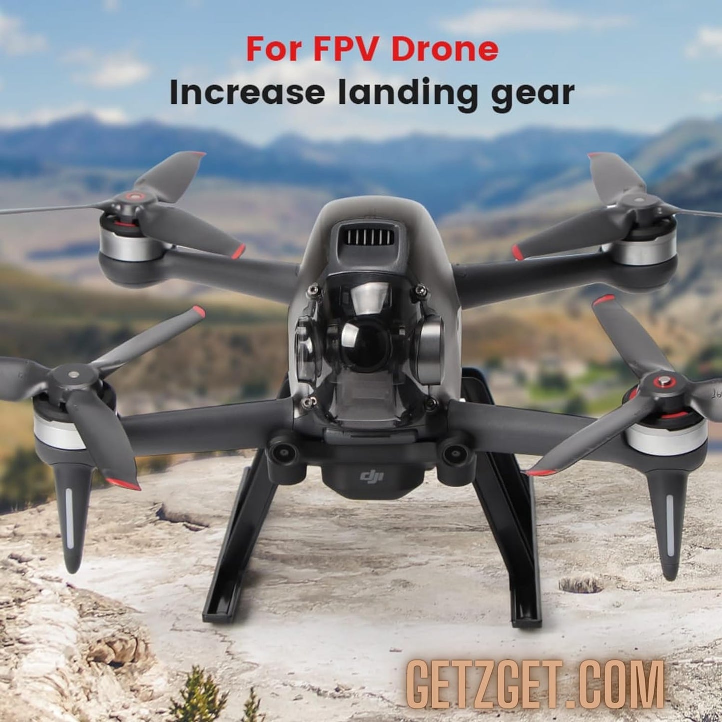 Height Extender For Dji FPV Landing Gear Legs Safety Height extension Accessories