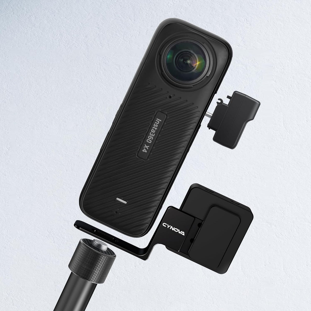 Cynova External Mic Mount Bracket for Insta360 X5, X4, X3 and X2 (view 8)