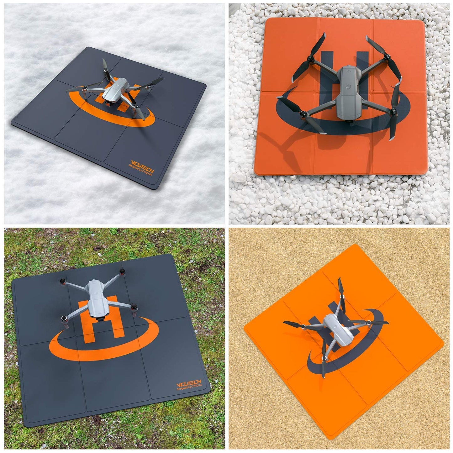 Drone Landing Pad Pro Fast-Fold Double-Side Waterproof 20 inch(50cm)