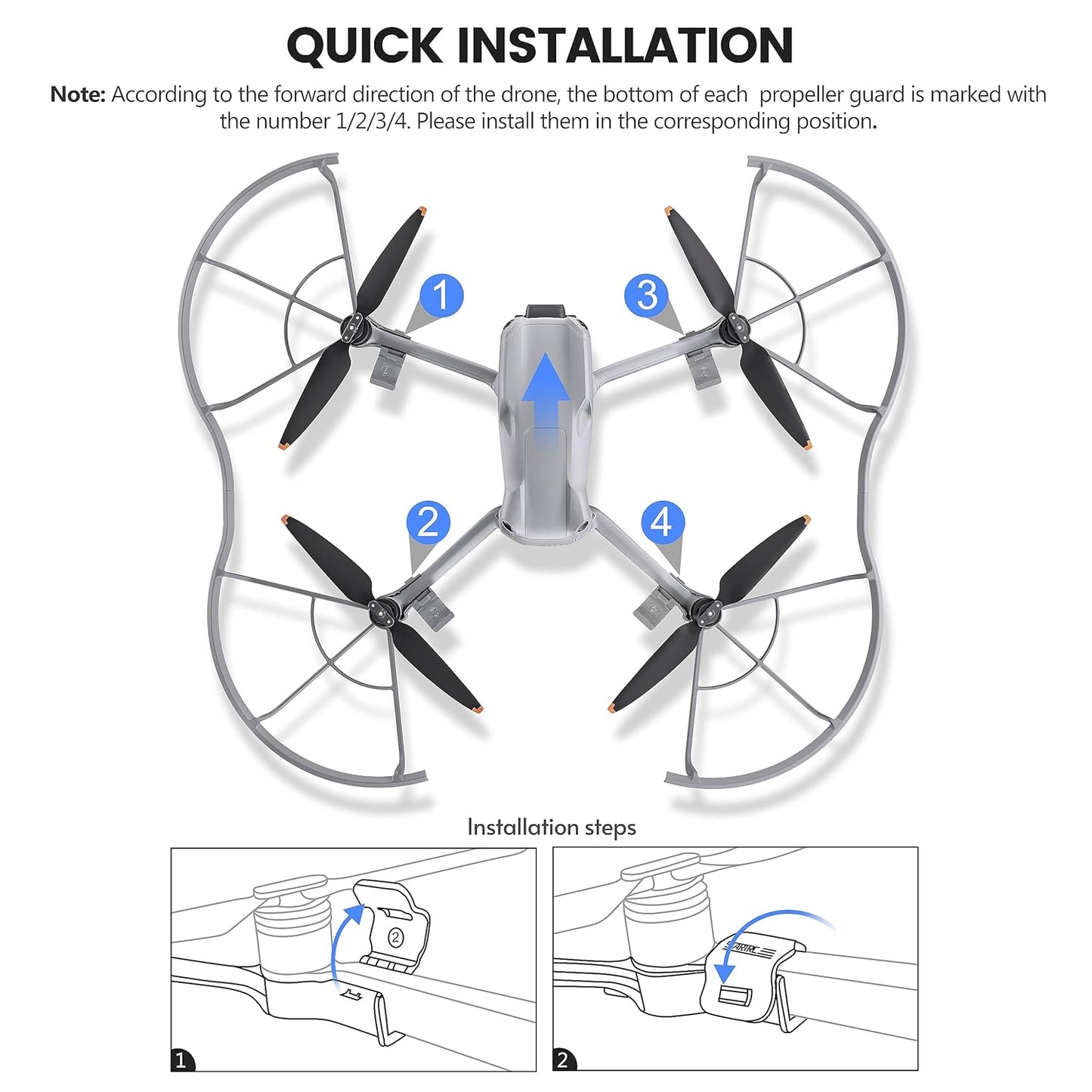 DJI Air 3S/Air 3 Drone Propeller Guard