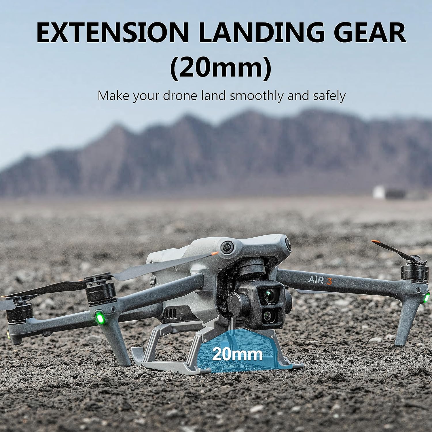 Hight Extended  Foldable Landing Gear For Air 3/ 3S