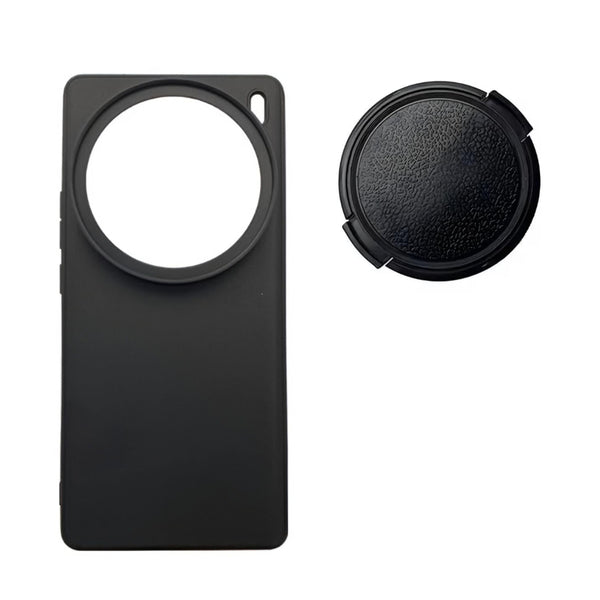 67mm Filter Phone Case for Vivo X200T with Lens Cap (Black)