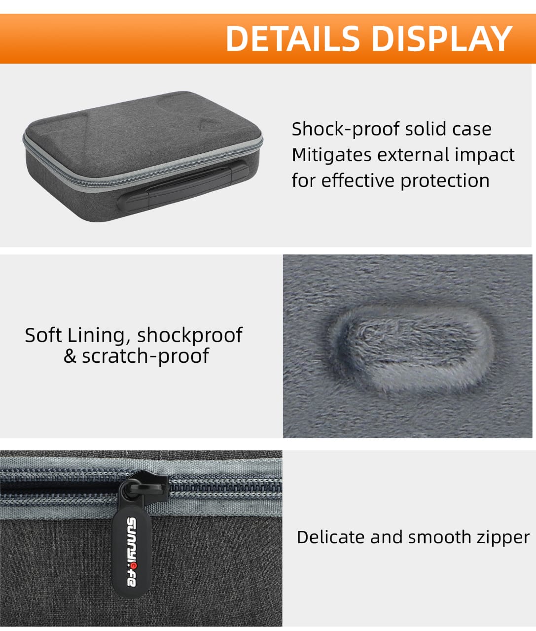 Carrying Case for DJI Osmo Action 5, 4 and 3 Adventure Combo (view 6)