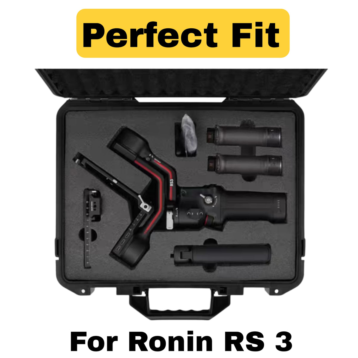 Hard Shell Carrying Case for DJI Ronin RS 3 (view 2)