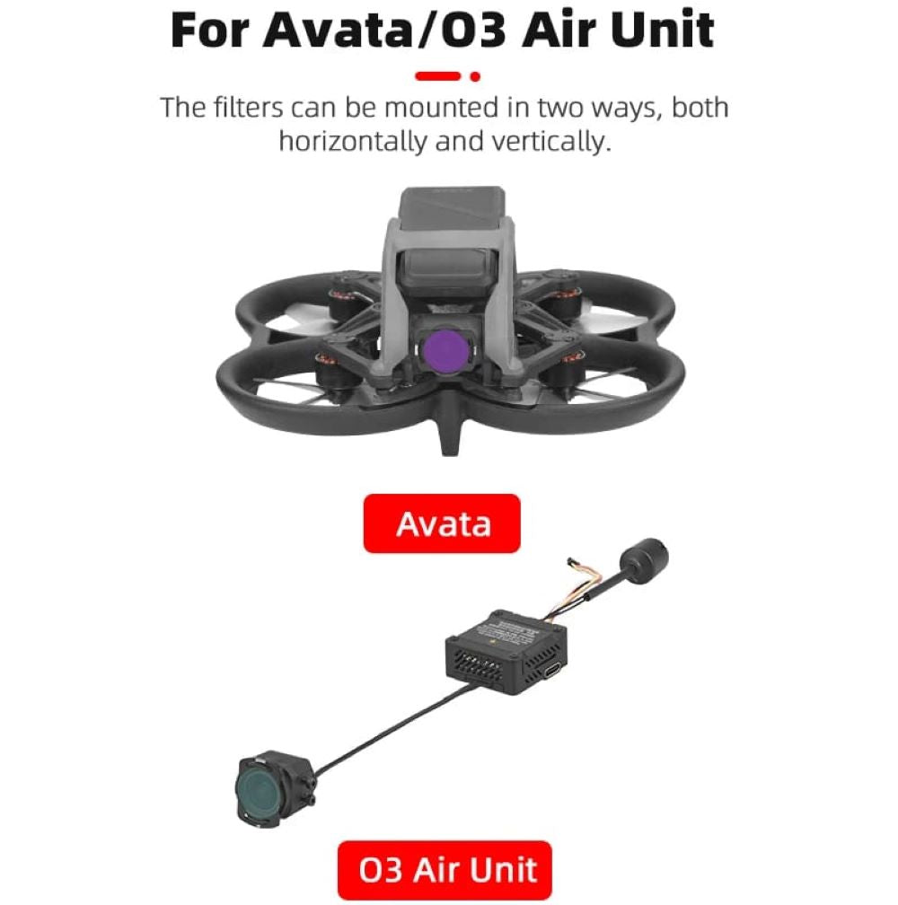 dji avata O3 Air units nd filters set