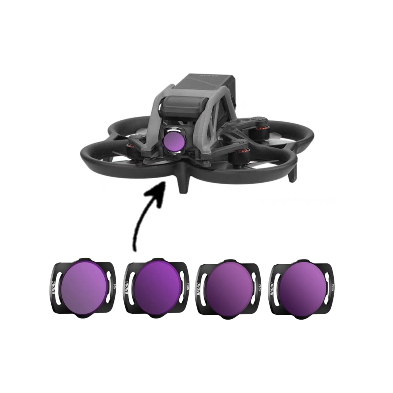 BRDRC Nd filters for Dji avata
