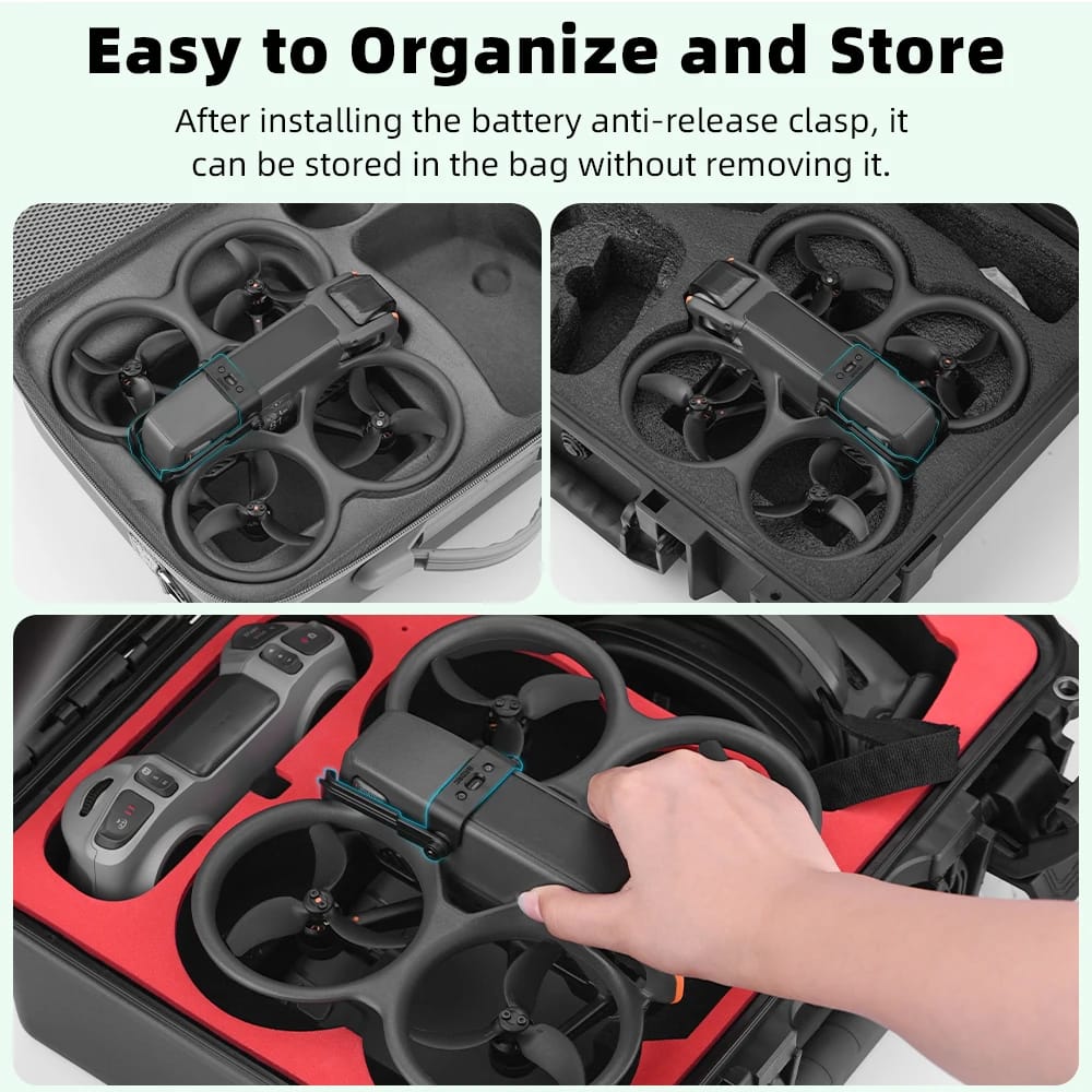 Battery Anti-Release Buckle Clip for DJI Avata 2 (view 9)