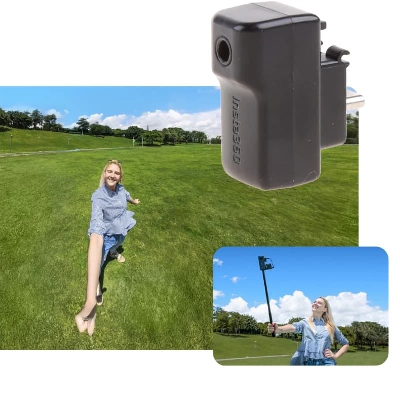 Cynova Original Mic Adapter for Insta360 One x3 Action Camera Accessories(original)