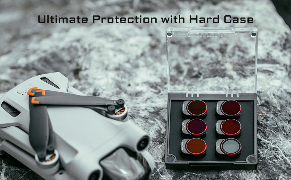 Freewell Bright Day - 6Pack Filters Compatible with Mini 3 Pro/Mini 3