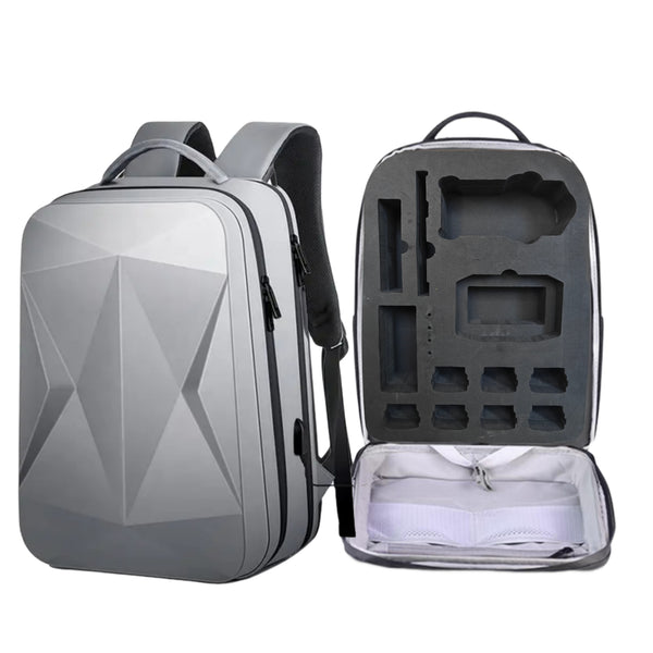 Hard Shell Waterproof Backpack for DJI Air 2S (Grey)