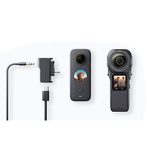 Mic Adapter for Insta360 One RS/One X2 Action Camera Accessories GetZget