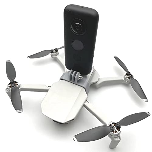Action Camera Holder Mount for DJI Mavic Mini & DJI Mini 2 Drone 1/4 Screw for insta360.Osmo Action Camera for GoPro 9/8/7/05 Accessories GetZget
