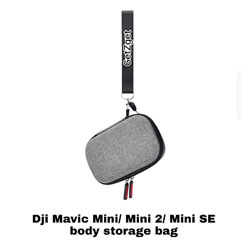 Case for Mavic Mini Compatible with DJI Mavic Mini & DJI Mini SE Imported Carrying Case Best for Air Travel (Combo Case for Drone & RC) GetZget