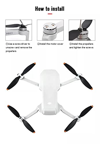 Upgraded Centrifugal Cooling Motor Covers Cap For DJI Mini 2 Motor Cooling Accessories GetZget