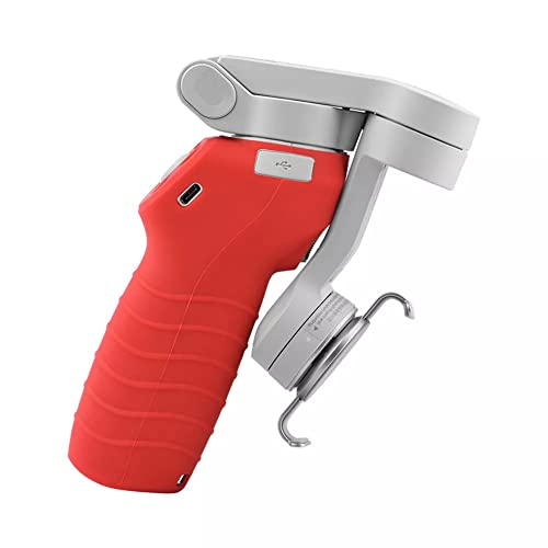 DJI Osmo 3 and DJI Om4 /Om4 SE Handle Grip Silicone Cover red